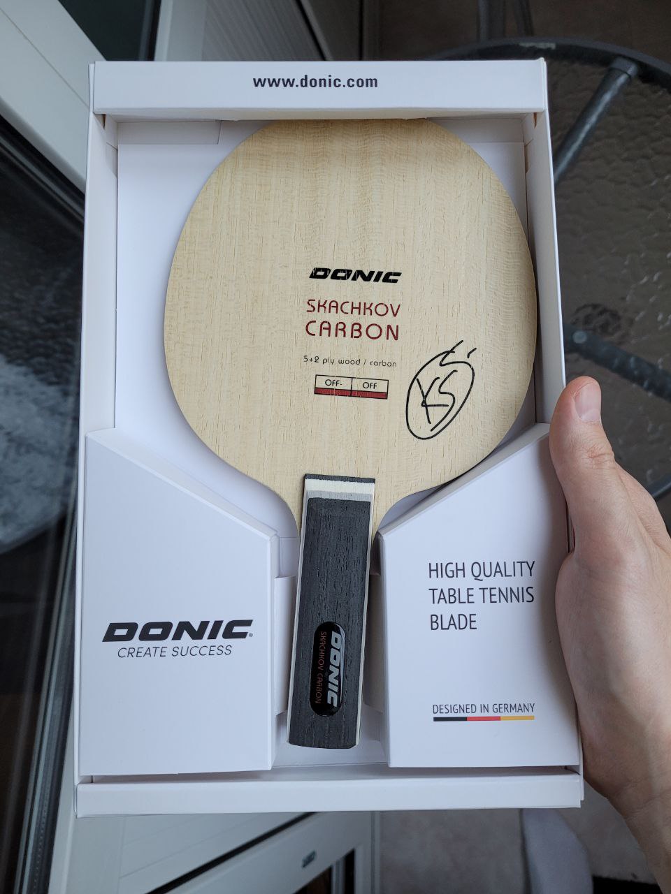 Donic Skachkov Carbon | TableTennisDaily